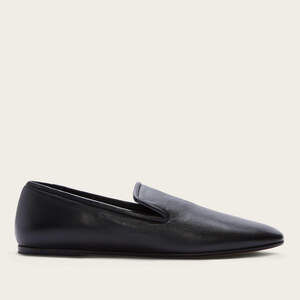 Everlane Leather Driving Loafers in Black, Size 9